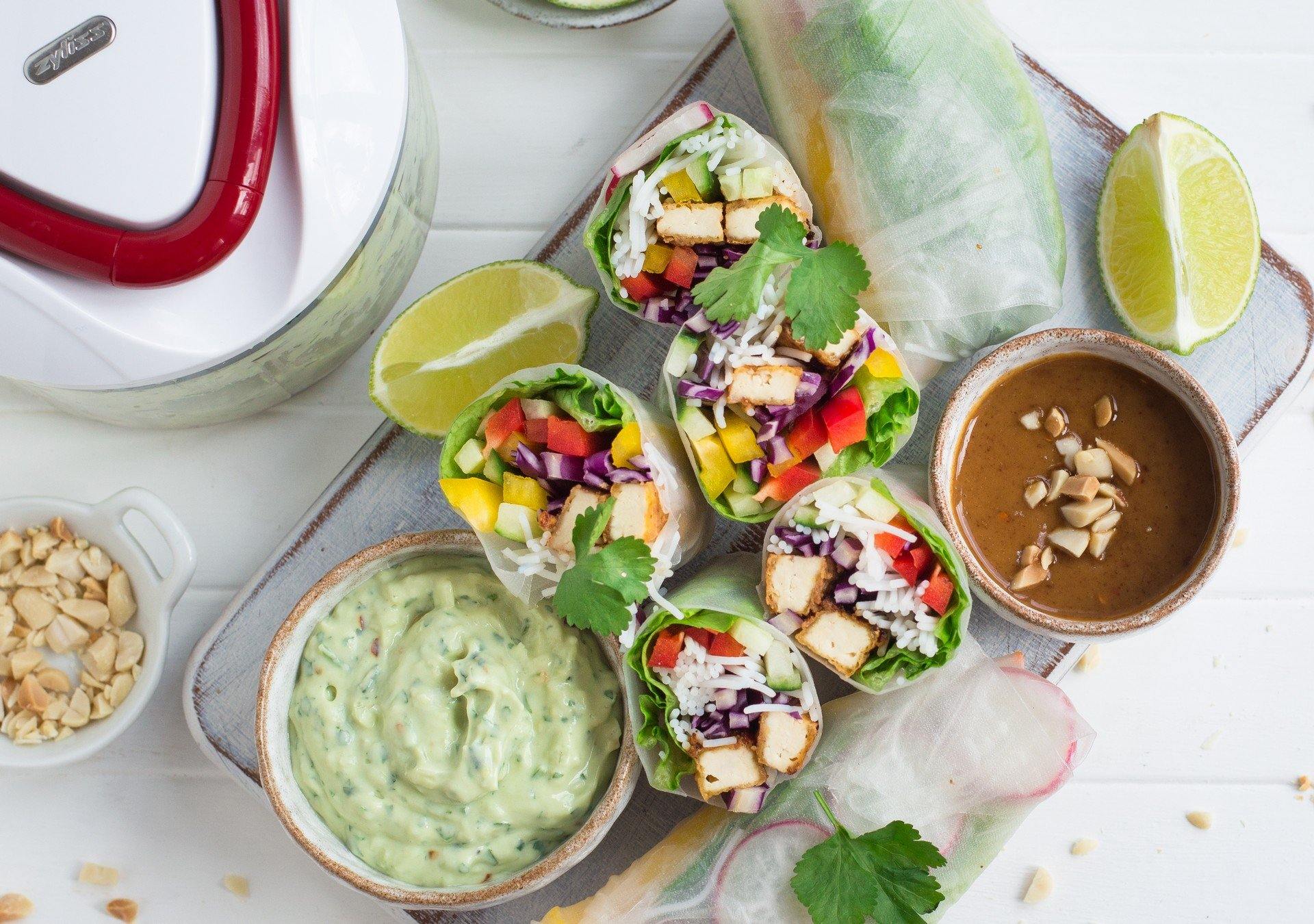 Rainbow Spring Rolls Zyliss UK