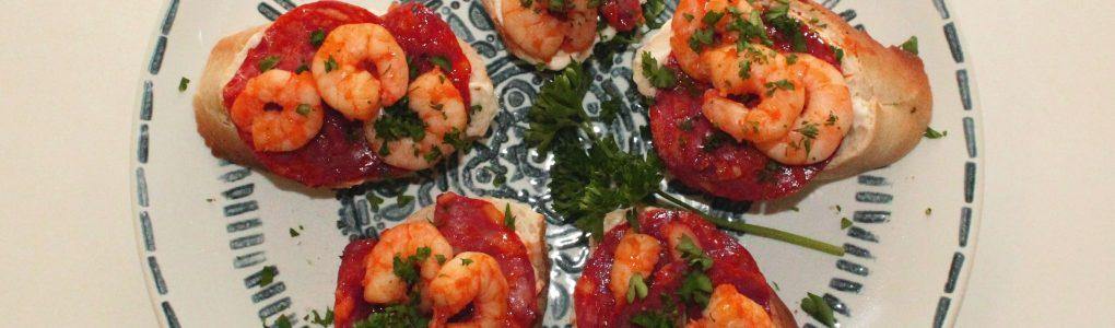Easy Spanish Prawn & Chorizo Pinchos Zyliss UK