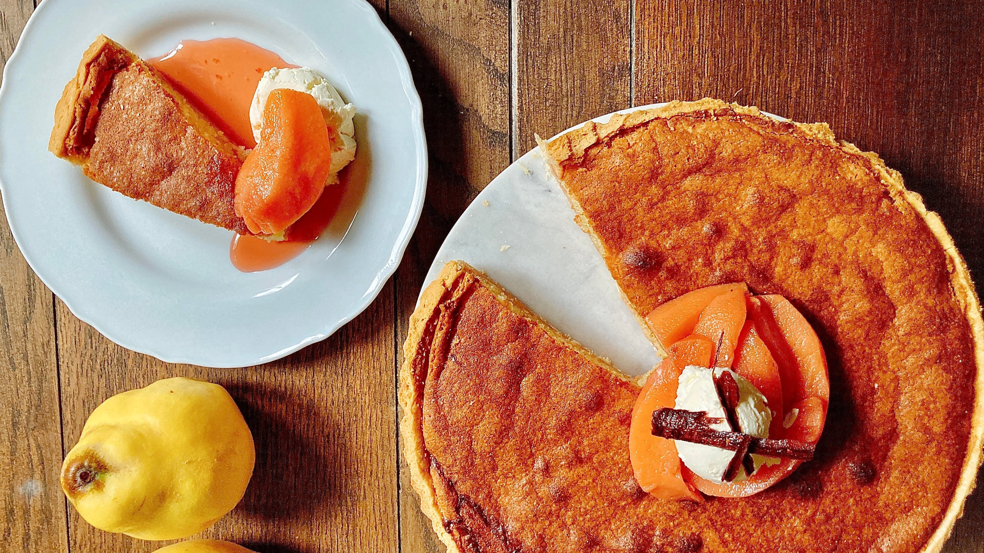 Quince Frangipane Tart Zyliss UK