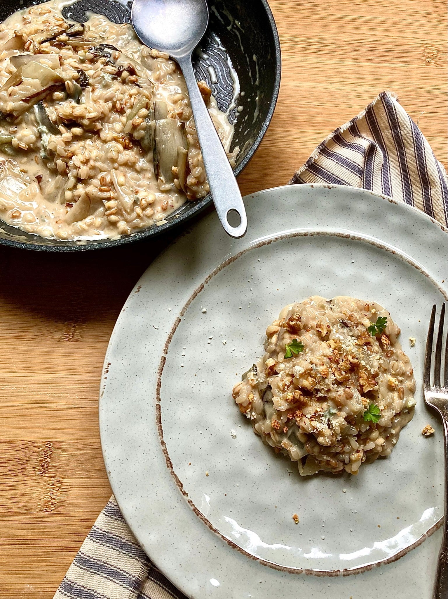 Radicchio and Gorgonzola Baked Risotto Zyliss UK