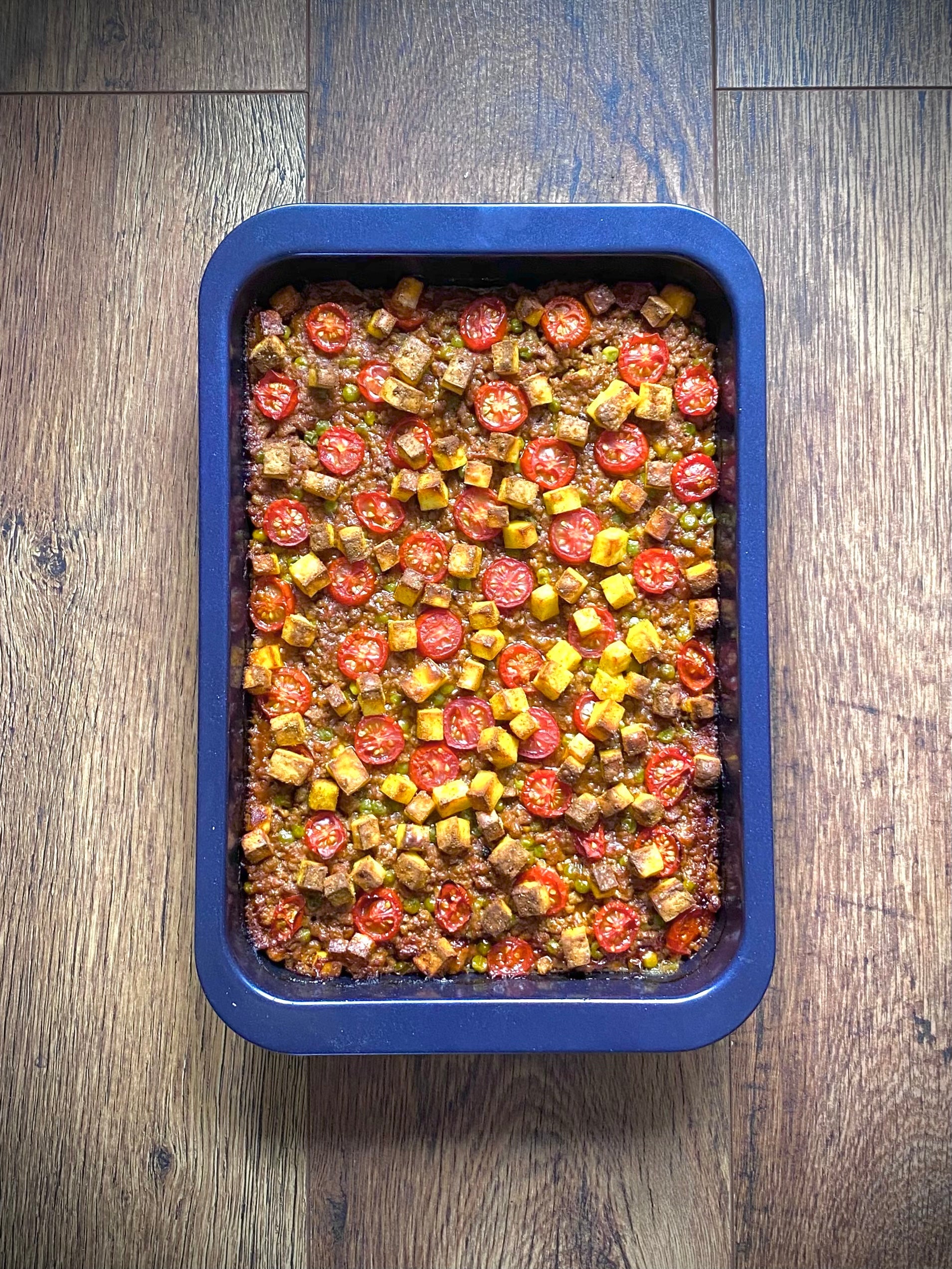 Keema Gratin served with a Kachumber salad Zyliss UK