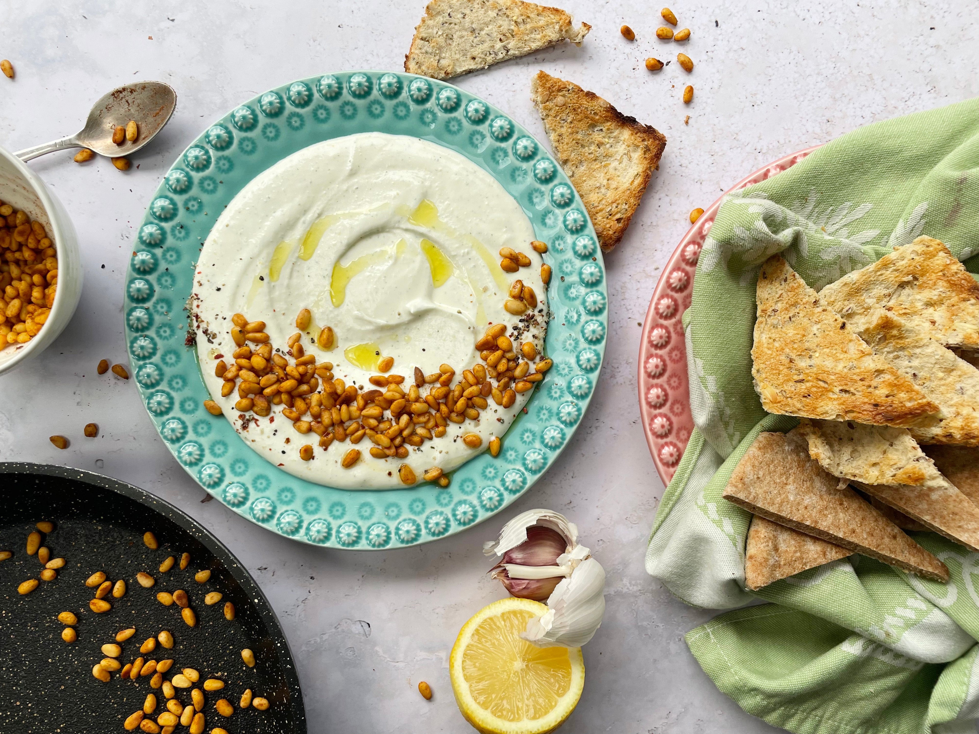 Vegetarian Whipped Feta and Mint Dip Zyliss UK