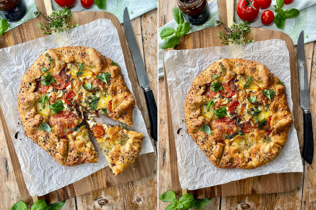 Vegetarian Tomato & Mozzarella Galette Zyliss UK