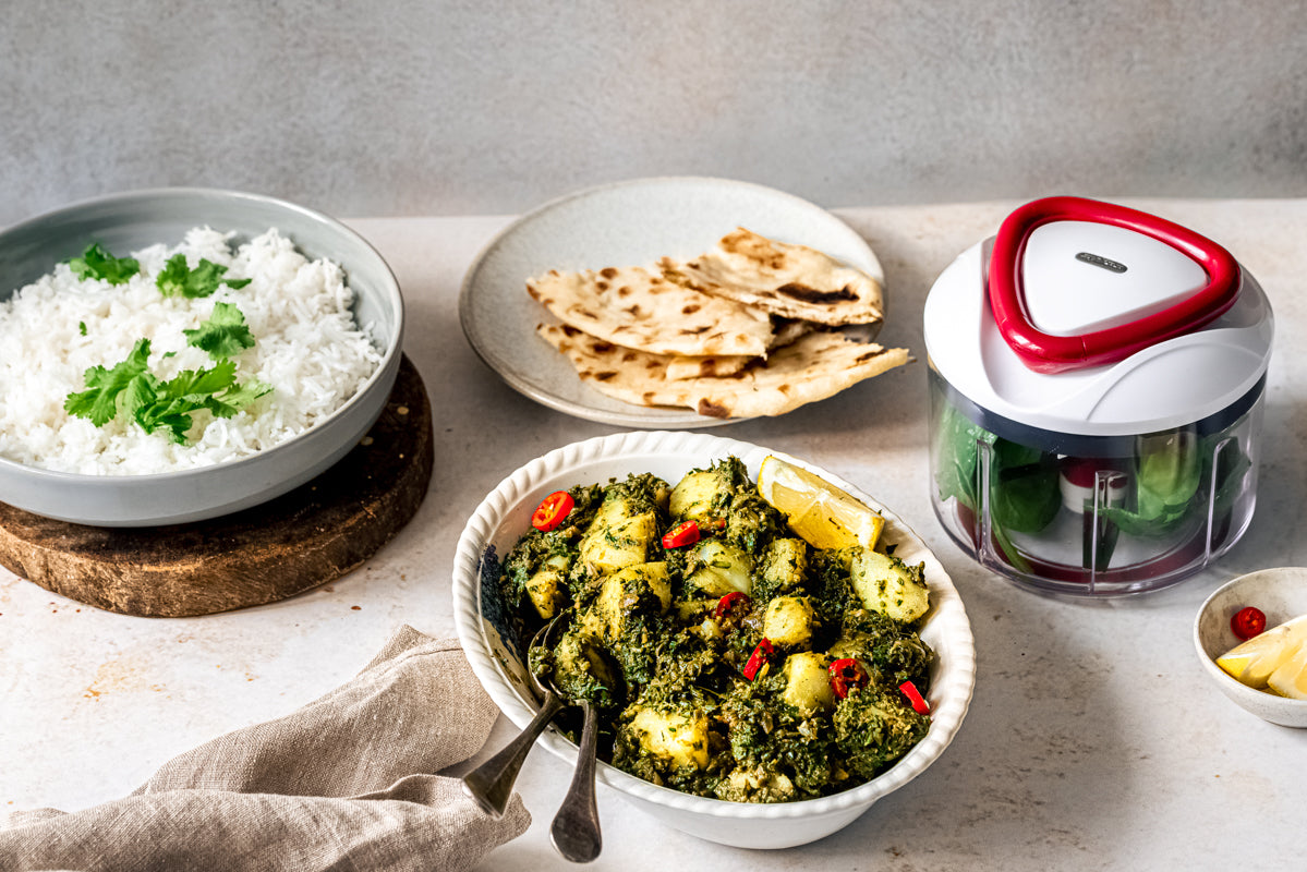 Spinach Potato Curry Zyliss UK