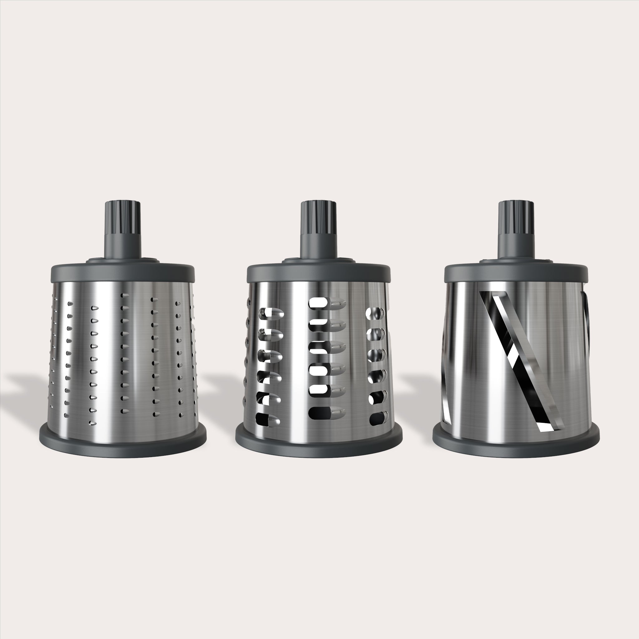 Zyliss Gourmet Drum Grater Set - Precision Kitchen Grating Tool