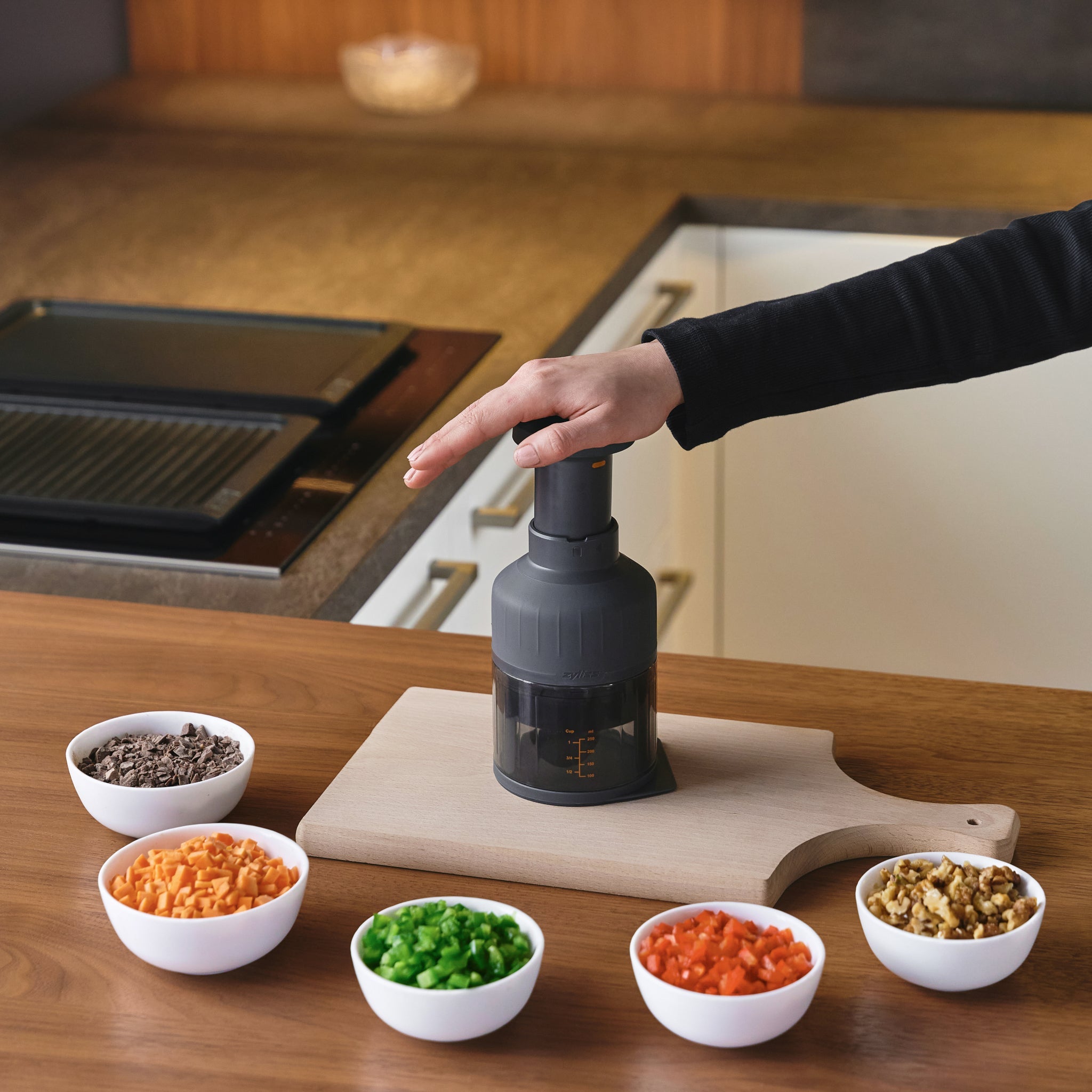 Zick Zick 3 Food Chopper â€“ Classic, Efficient & Ergonomic