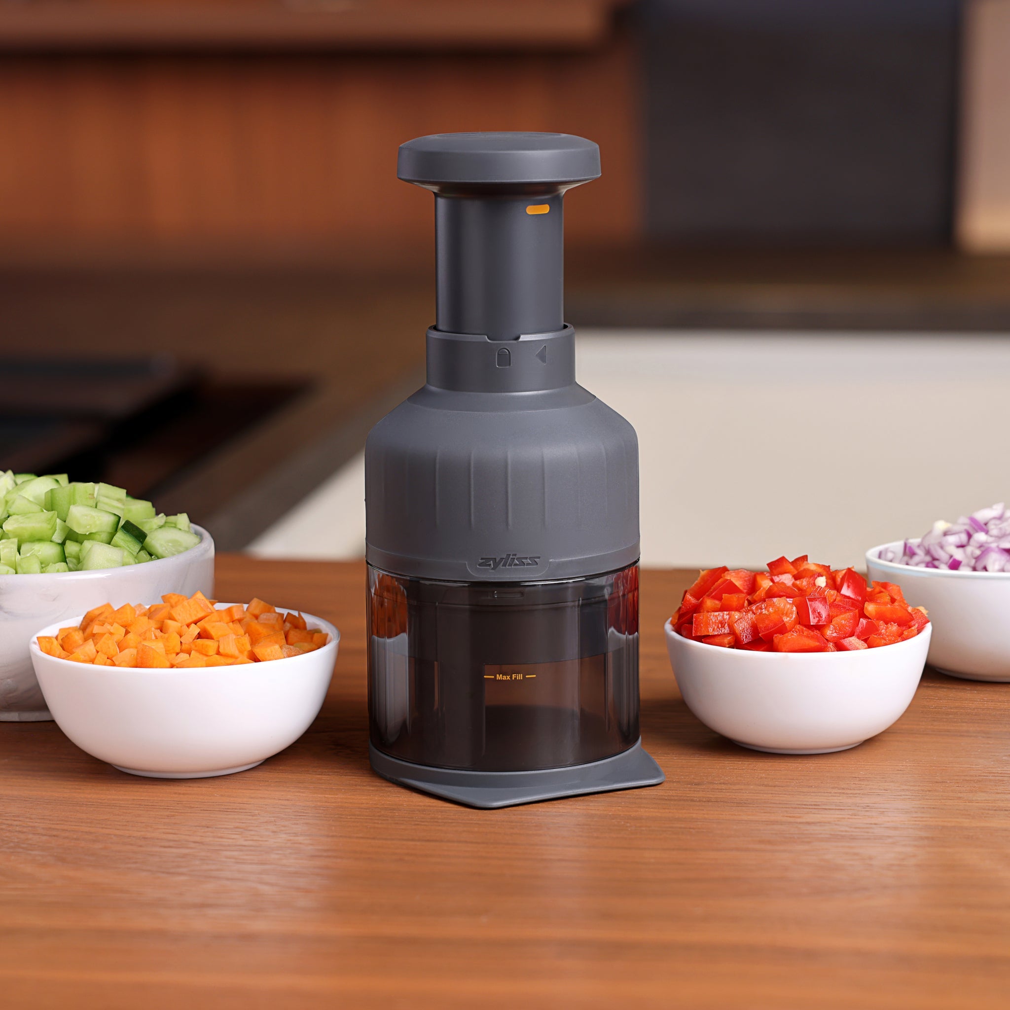 Zick Zick 3 Food Chopper â€“ Classic, Efficient & Ergonomic