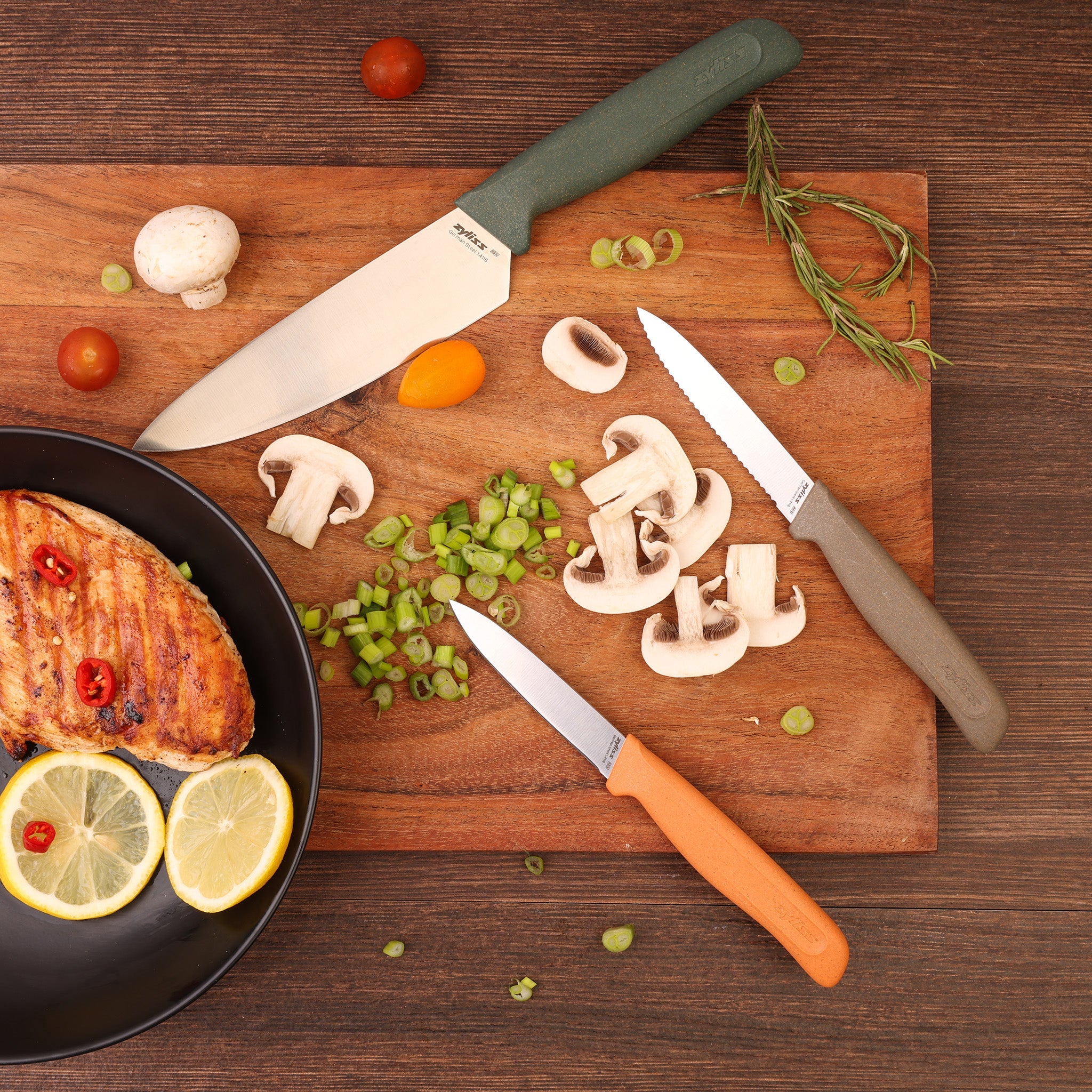 Zyliss 3 Piece Knife Set â€“ Complete Essential Kitchen Collection