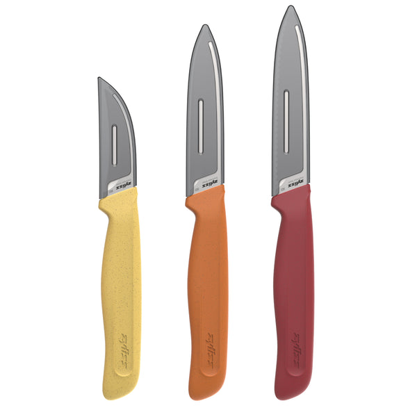 Classic 3 Piece Peeling & Paring Knife Set