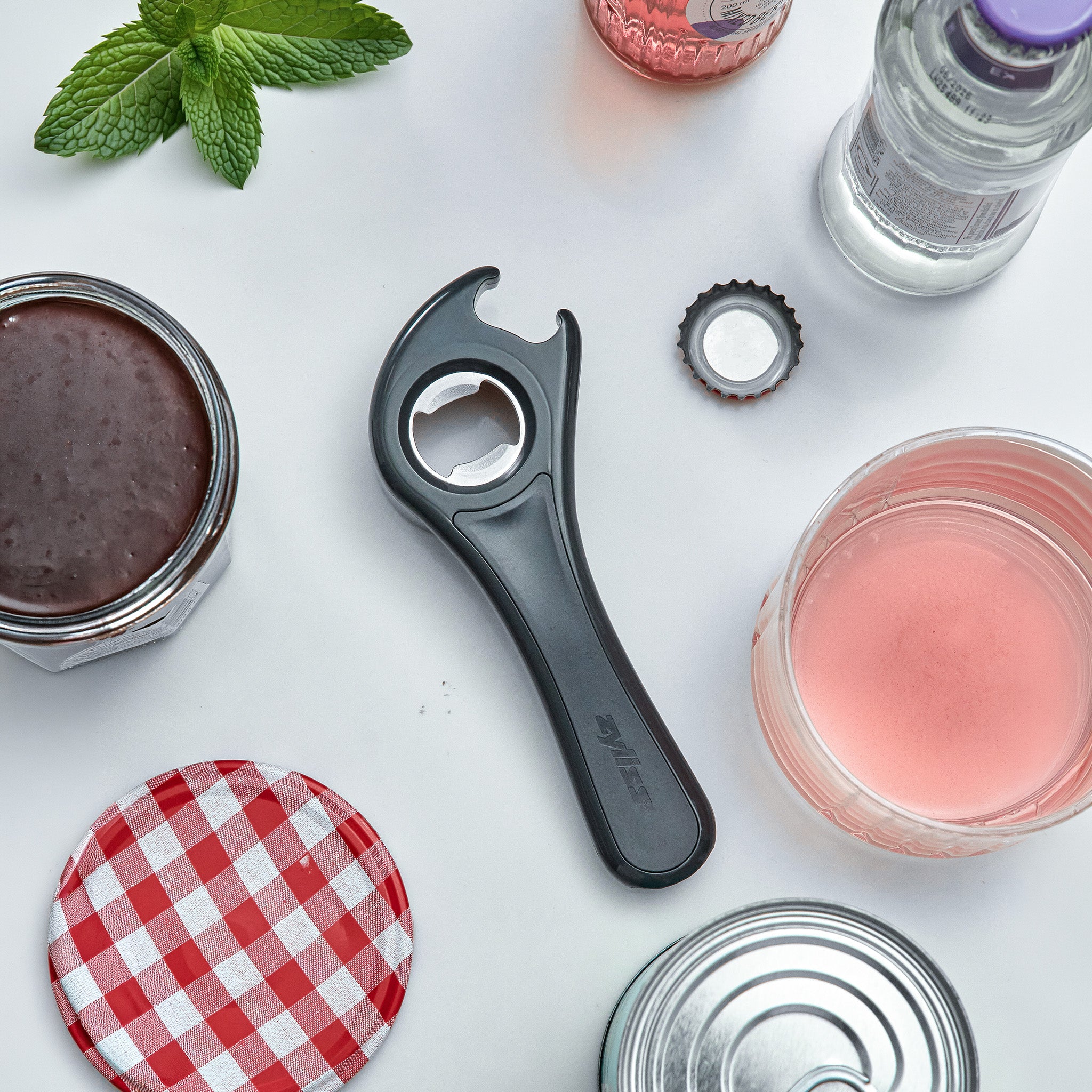 Zyliss 5 in 1 Opener – Multi-Function Jar, Bottle & Can Opener Tool