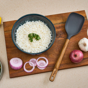 Grande cuillère en bois de chêne