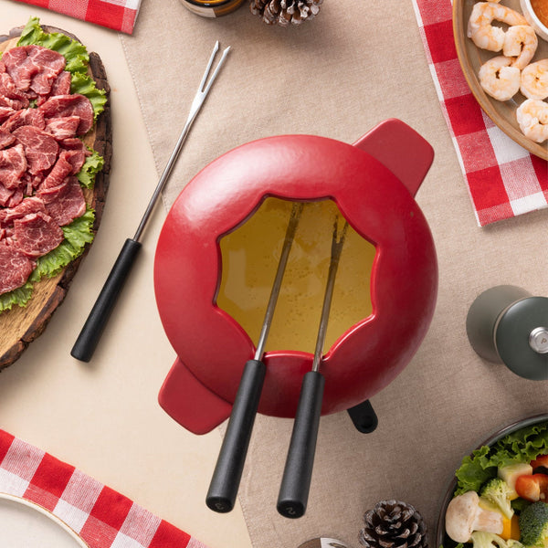 Zyliss 6 Piece Meat Fondue Fork Set — lifestyle
