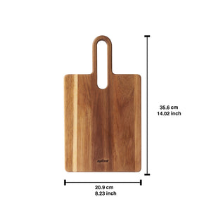Zyliss Serving Board Acacia Wood S 36x21cm/14x8.2in — dimensions