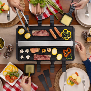Appareil à raclette Venti pour 8 personnes