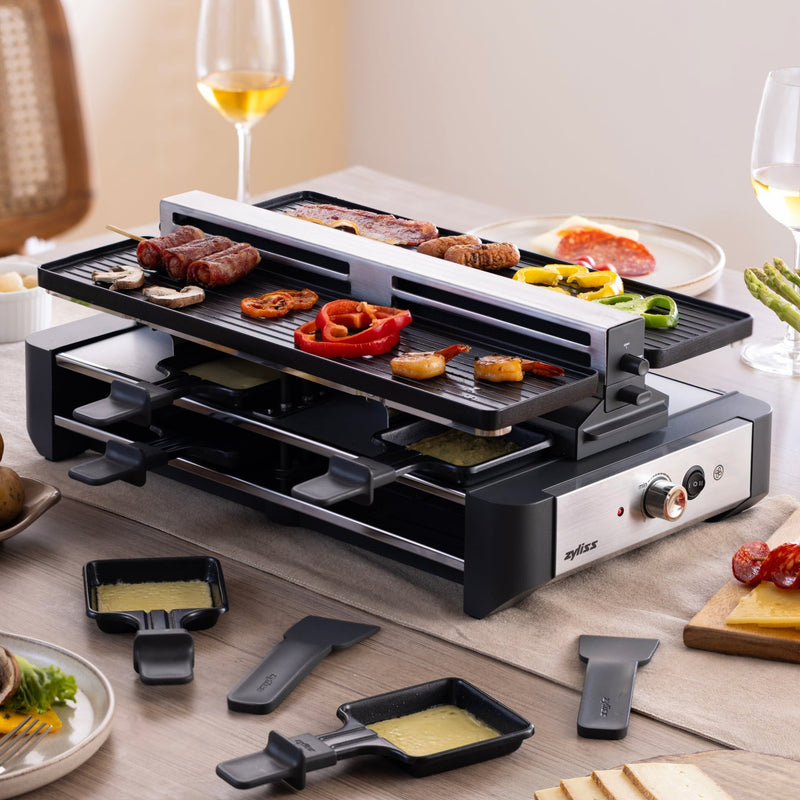 Zyliss Venti 8 Person Raclette Grill, EU — lifestyle
