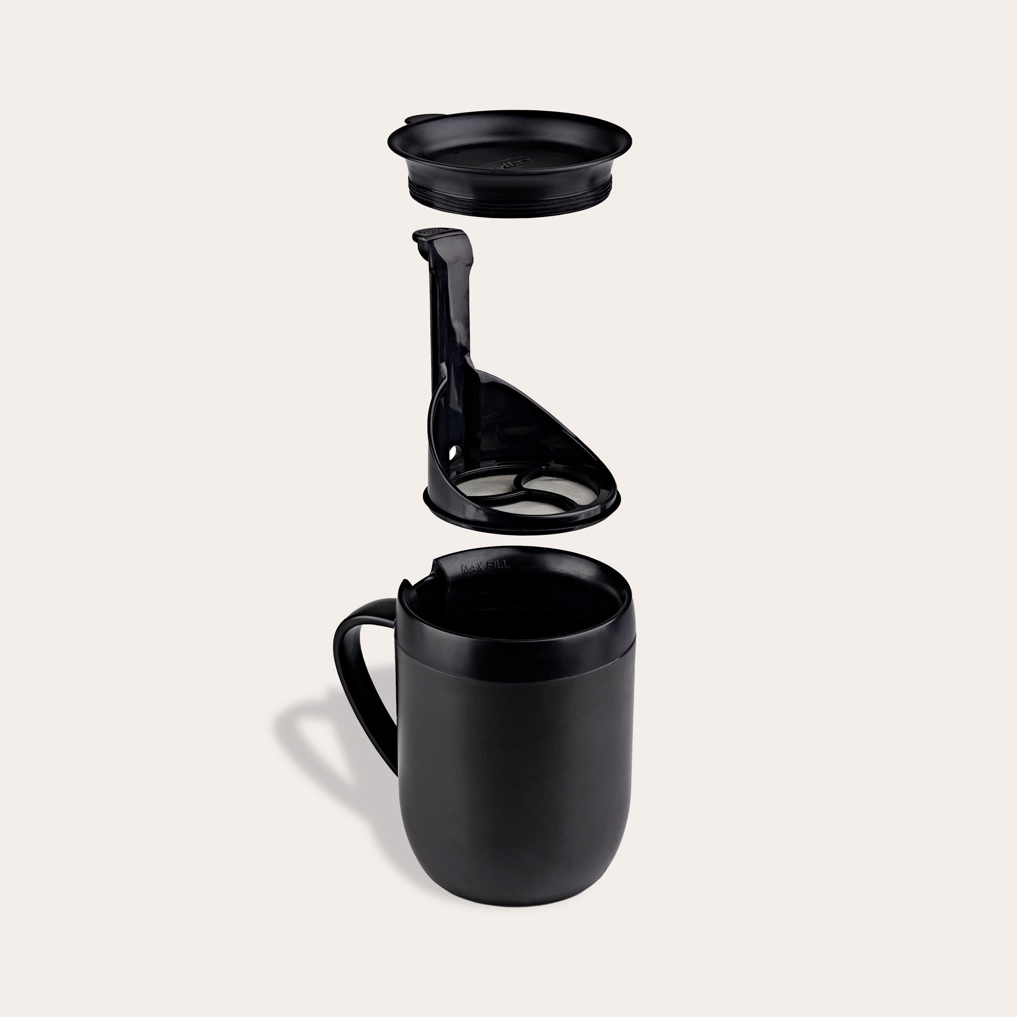 Zyliss Hot Mug Cafetière Mug – Brew & Drink On the Go