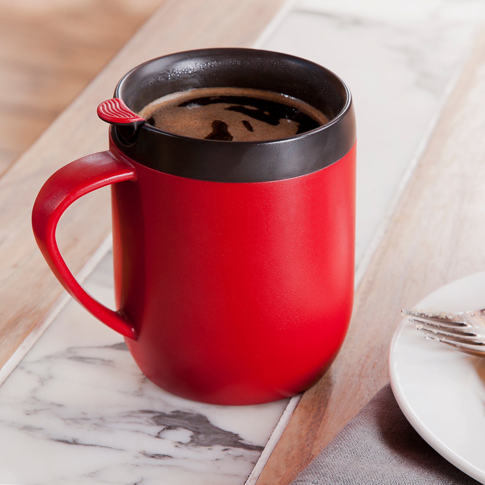 Zyliss Hot Mug Cafetière Mug – Brew & Drink On the Go