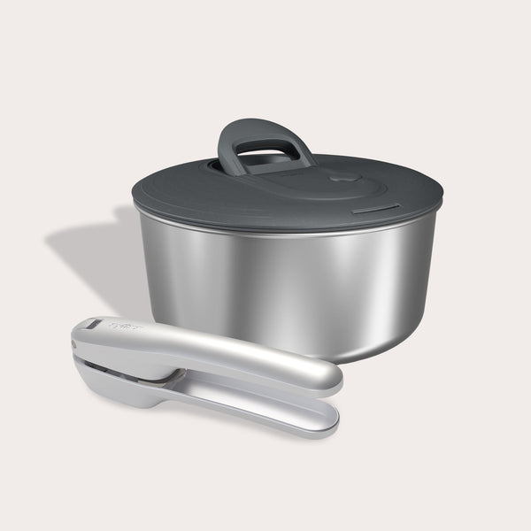 Garlic Press & Salad Spinner Bundle