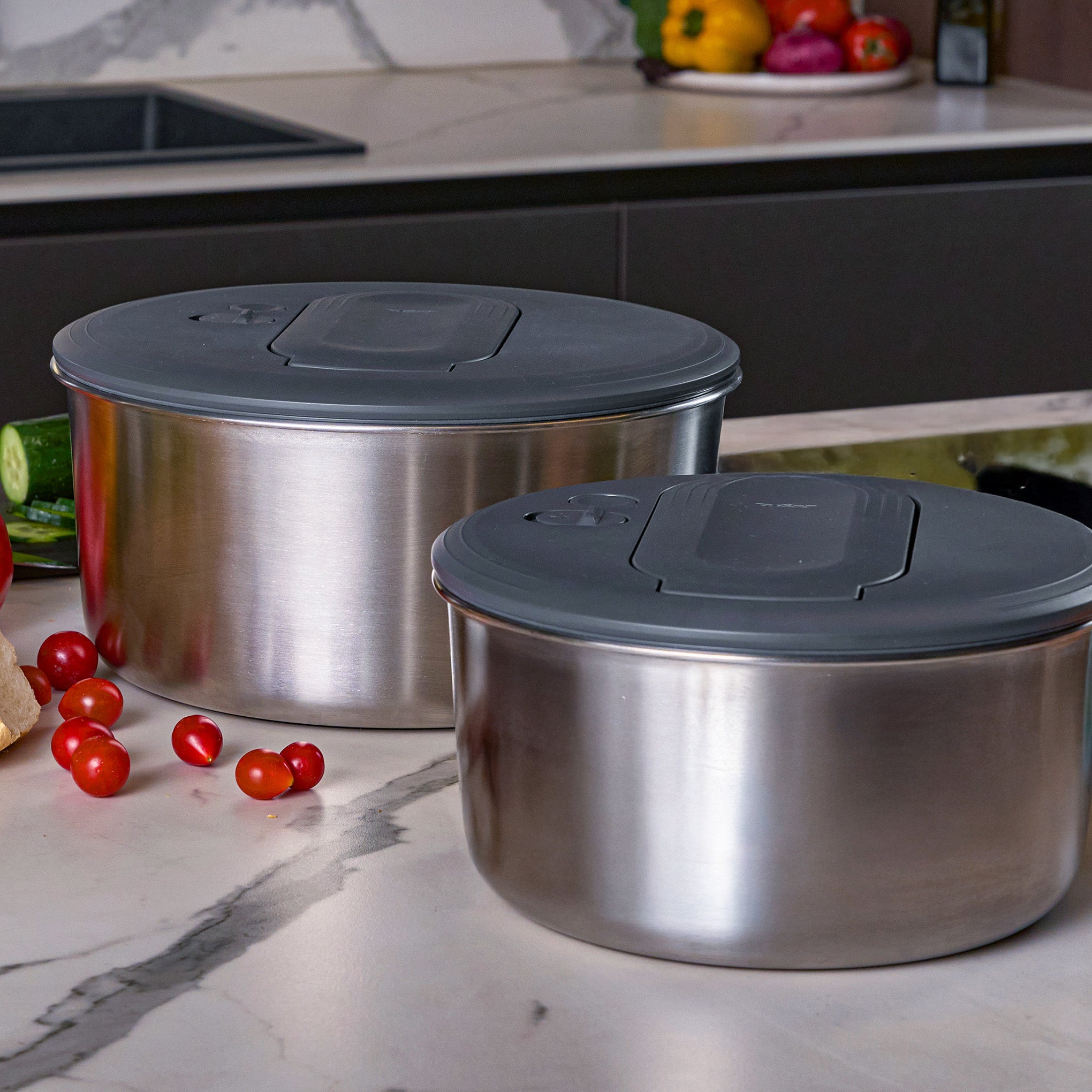 Zyliss Swift Dry Salad Spinner Stainless Steel - Durable