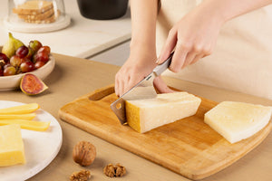 Zyliss Signature Cheese Cleaver 99mm/3.9in — in use